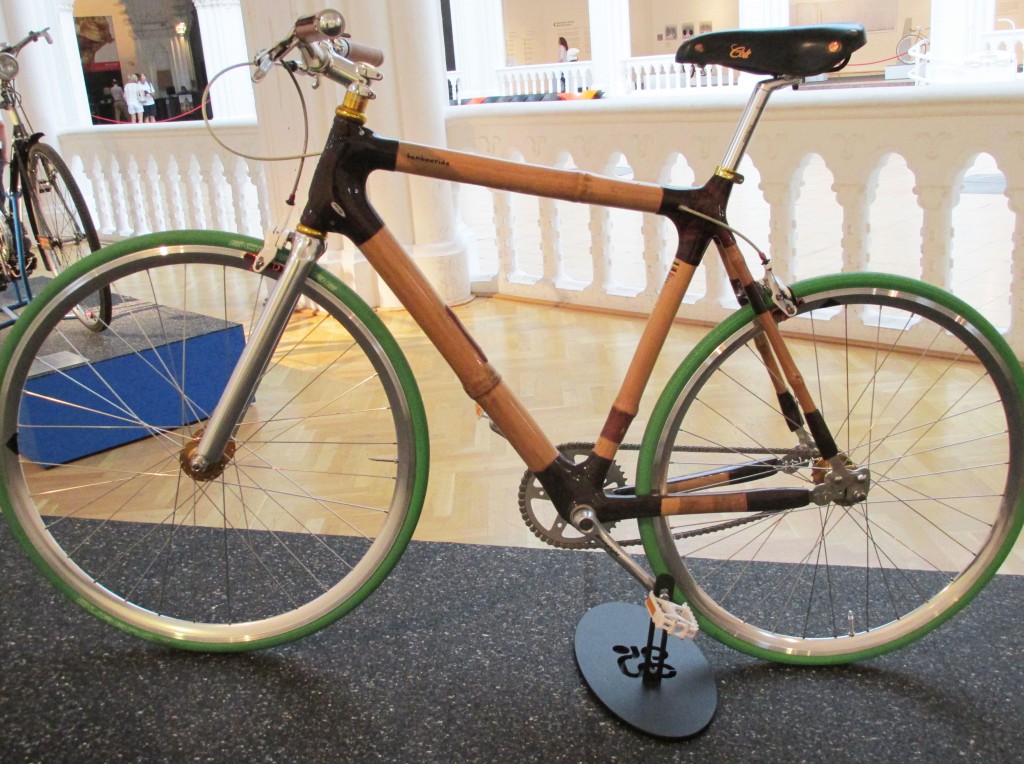 The Bambooride bamboo bike.